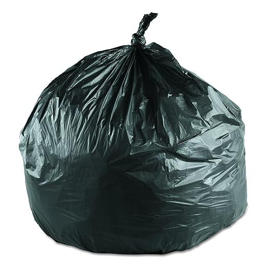 Inteplast Group High-Density Commercial Can Liners 16 Gal 6 Microns 24 X 33 Black 1000/carton