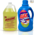 La's Totally Awesome 128oz Cleaner &amp Ajax 134oz Mountain Air Laundry Detergent – Ultimate Home Cleaning &amp Stain Removal Combo for Multi-Surface &amp Laundry Freshness