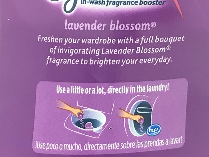 Purex Crystals In-Wash Fragrance Booster Lavender Blossom 15.5 Ounces (Pack of 2)
