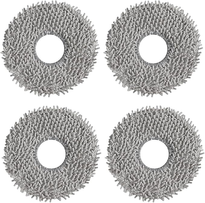 Compatible For Ecovacs Compatible For Deebot X5 MAX Mop Cloths Parts Compatible For Ecovacs X5 Pro Ultra Robot Vacuum Cleaner(16PCS)