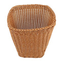 Trash Can Boho Style Woven Storage Basket Wastebasket for Bedroom Kitchen Office
