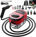Handheld Steam Cleaner for Home 2500W High Pressure Steam Cleaner for Car Detailing 3 Steam Levels 1600Ml Tank High Heat Steamer for Bed Bugs Couch Furniture Kitchen Bathroom Floors
