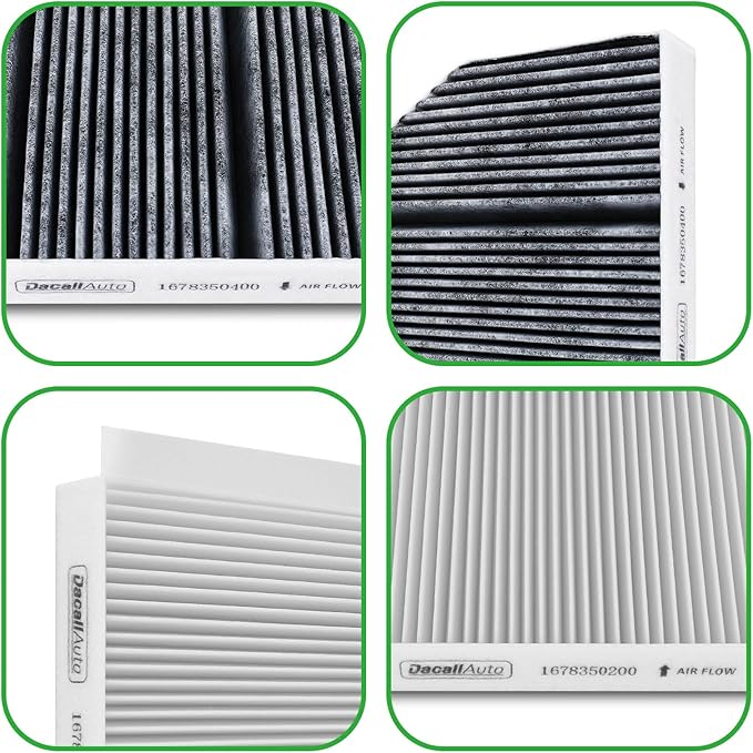 Engine &amp Cabin Air Filter Set for Mercedes 2.0L: GLE350 3.0L: GLE450/ GLE53 AMG/ GLS450 4.0L: GLE580/ GLE63 AMG S/ GLS580/ GLS63 AMG/Maybach GLS600. (2020-2025) Replace 1678350400 CU19014