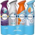 Air Freshener Spray Variety Pack 8.8 oz (4 Count) - Odor Eliminator for Home - Includes Mountain Heavy Duty Crisp Clean Hawaiian Aloha Linen &amp Sky - Room Deodorizer Aerosol