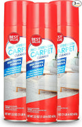 Pro-Strength Carpet Cleaner Spray 22 Ounce 3 Pack Deep Stain &amp Odor Remover for Carpets &amp Rugs Pet &amp High-Traffic Areas Fast-Acting Professional Formula