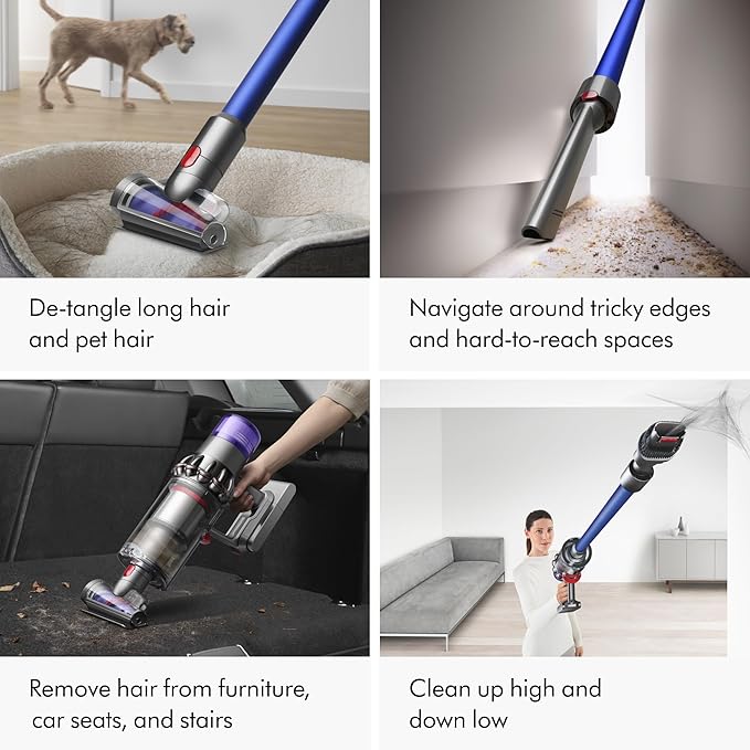 Dyson V11 Cordless Stick Vacuum Large Nickel/Blue