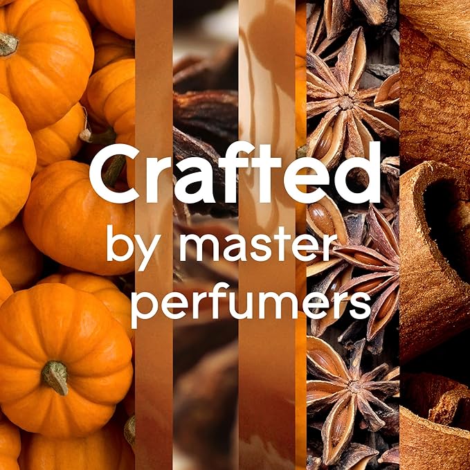 Glade Automatic Spray Refill and Holder Kit Air Freshener for Home and Bathroom Golden Pumpkin &amp Spice 6.2 Oz
