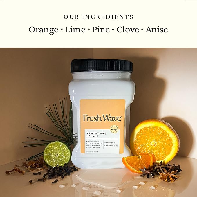 Fresh Wave Orange Odor Removing Gel Refill 63 oz