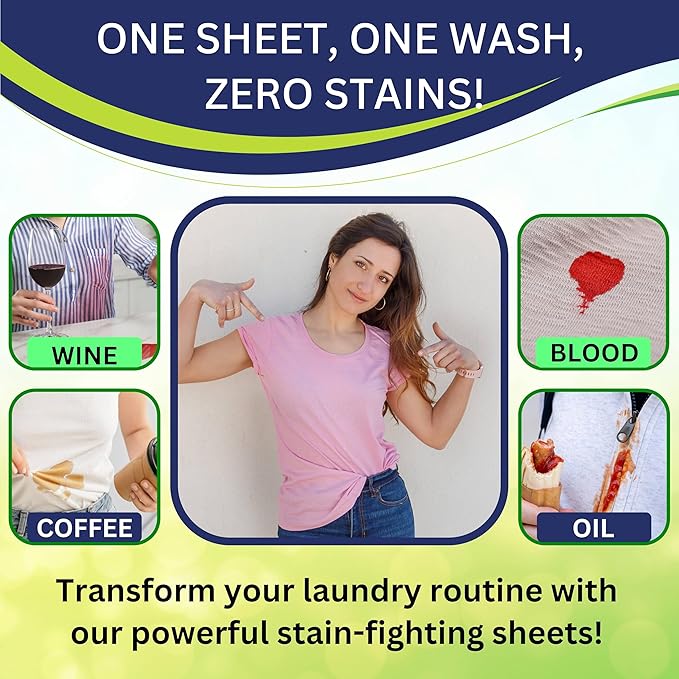 Fragrance-Free Laundry Detergent Sheets – 96 Loads Hypoallergenic Plastic-Free &amp Eco-Friendly Made in USA Safe for Sensitive Skin HE Washer Compatible Unscented Laundry Strips