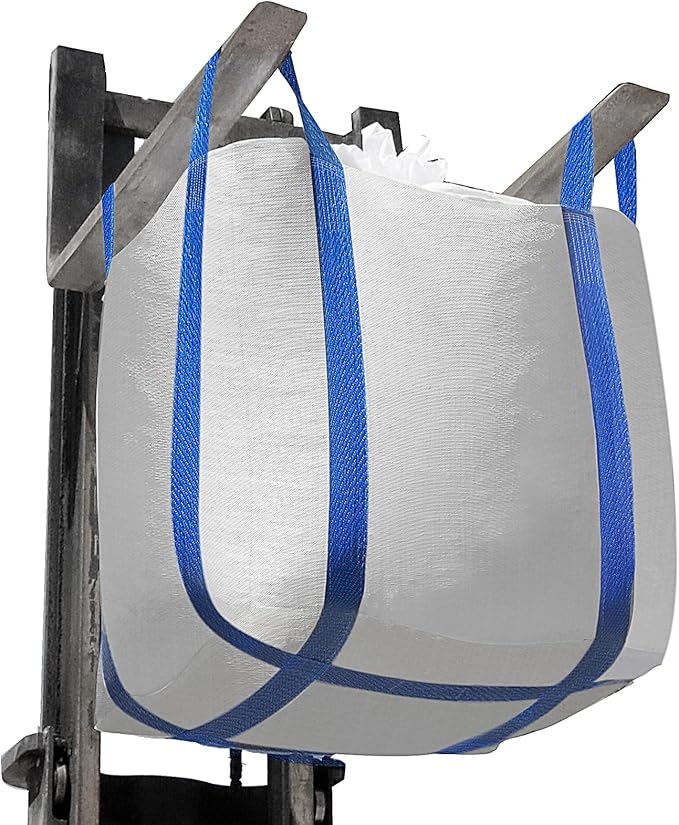 FIBC Bulk BagsHolds up to 4400 lbs Construction Bags Heavy Duty210-Gallon Woven Polypropylene Dumpster Bag for Industry Agriculture and ConstructionSealable Top