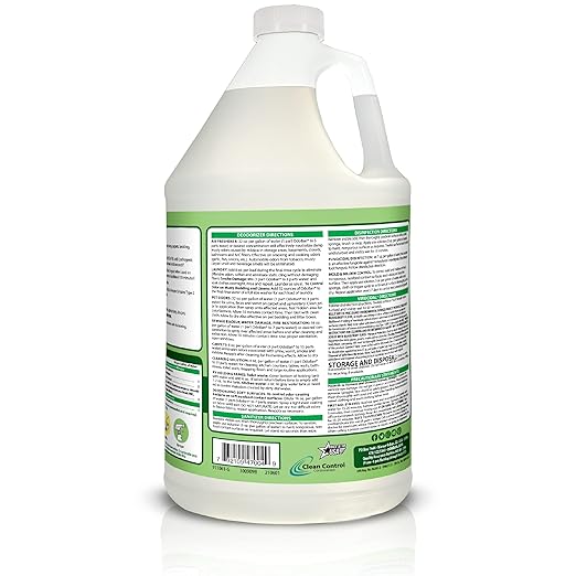 OdoBan Disinfectant Concentrate and Odor Eliminator Made in The USA Original Eucalyptus Scent 8 Gallons