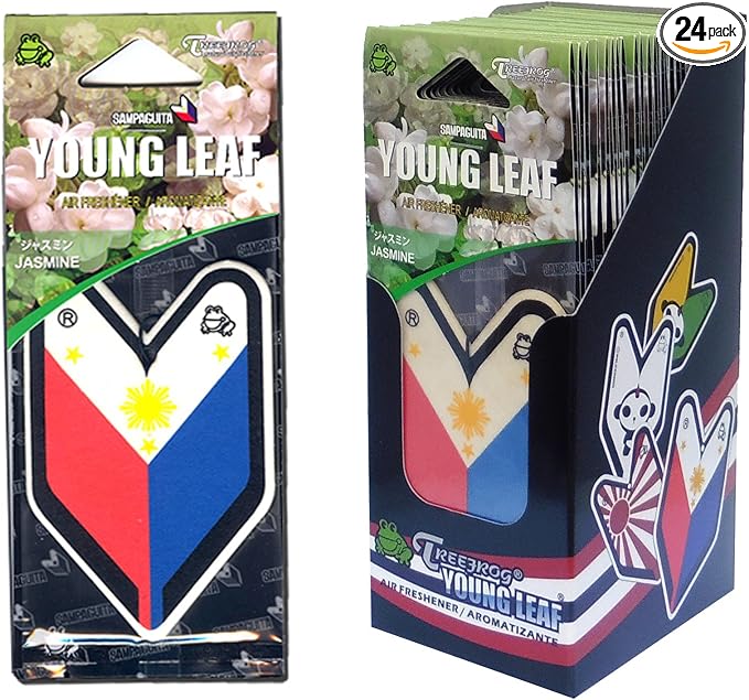 YLJA22 Japan Tree Frog Jasmine Scents JDM Air Freshener 1 Box 24 Piece