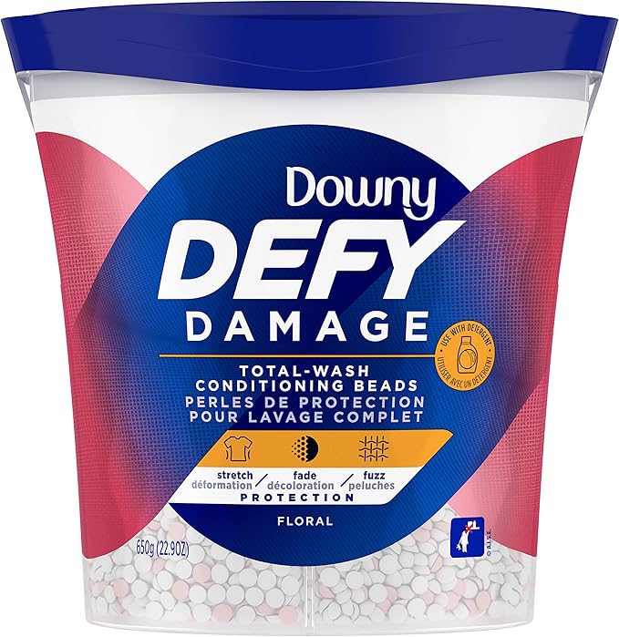 Downy Deft Damage Total In Wash Conditioning Beads Floral Scent 22.9 Ounce