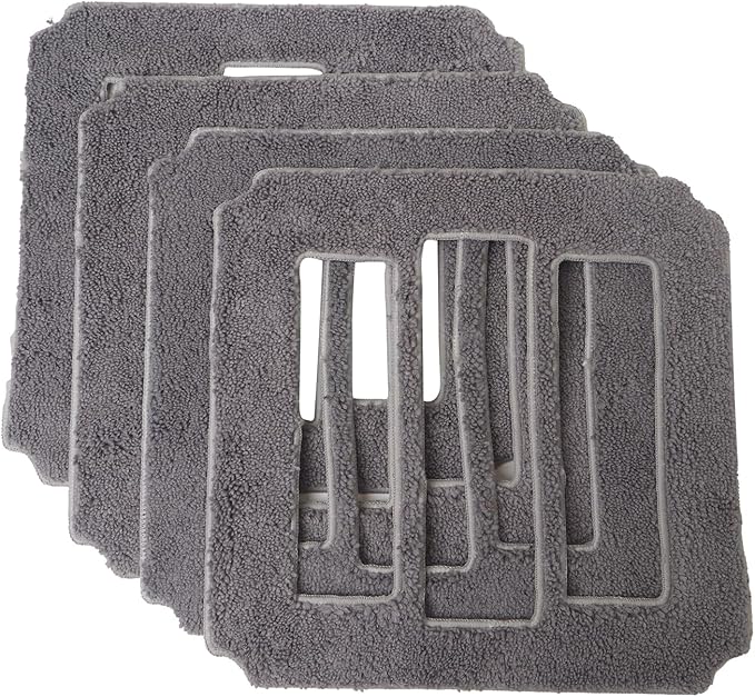 HUTT Original Cleaning Cloth Window Cleaning Rags W9 Window Cleaning Robot Include 4 Pieces in One Box