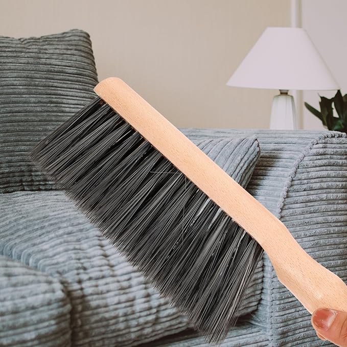 Fireplace Cleaning Brush with Ergonomic Handle Durable Hand Broom for Indoor Outdoor Use Compact Bristles for Dust Removal for Homeowners Keeping Spaces Tidy