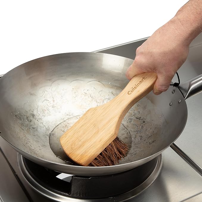 Cuisinart Wok Cleaning Set Cleaning Tools for Woks
