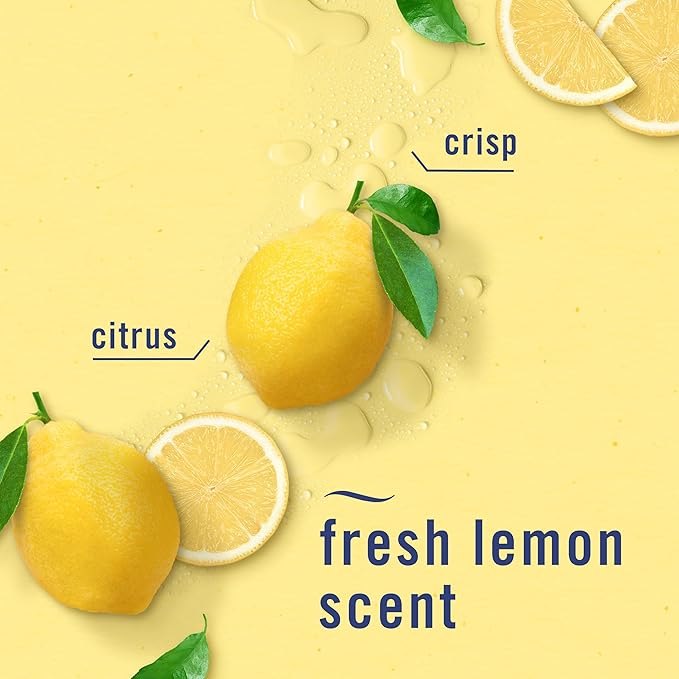 Febreze Kitchen Air Freshener Odor-Fighting Plug In Alternative Air Fresheners for Home and Bathroom and Kitchen Closet Air Fresheners Fresh Lemon Scent 6 Count