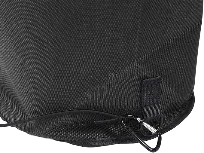 Boat Trash Bags Waterproof Reusable Oxford Cloth 33.1 Inch Height 10.2 Inch Diameter - Portable Mesh Design Lightweight and Durable Ideal for Outdoor and Marine Use