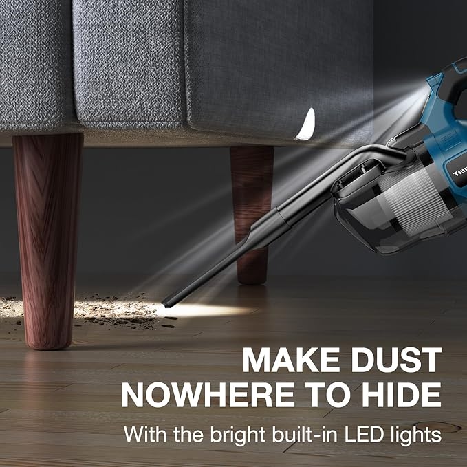 Cordless Vacuum Cleaner for Makita 18V LXT Battery Handheld Vacuum Cleaner for Home Car Hardwood Floor Carpet Portable Shop Vacuum with Washable HEPA Filter(Tool Only)