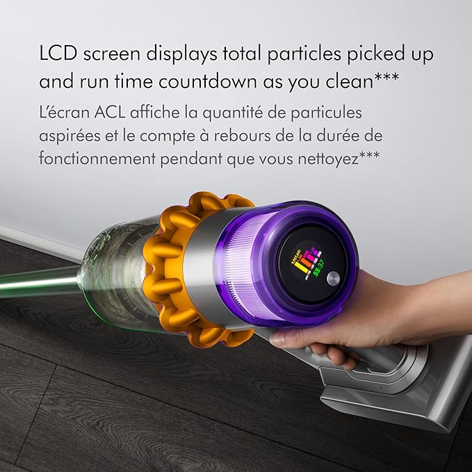 Dyson V15s Detect Submarine Wet Dry Vacuum Yellow/Nickel (Renewed)