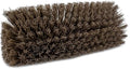 SPARTA Multi-Level Tile Scrub Brush 12 Wide Brush Head Heavy-Duty Tile Cleaning Brush with End Bristles for Commercial Tiles Tubs and Floor Plastic 12 Inches Brown