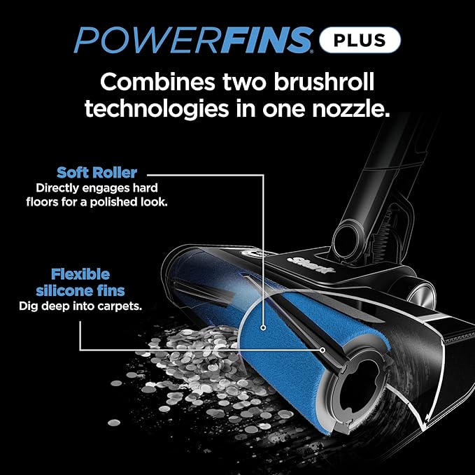 Shark Cordless Pro Vacuum with Clean Sense IQ and Odor Neutralizer PowerFins Plus Brushroll Includes Duster Crevice Tool Up to 40 Minute Runtime Without MultiFLEX IZ562H