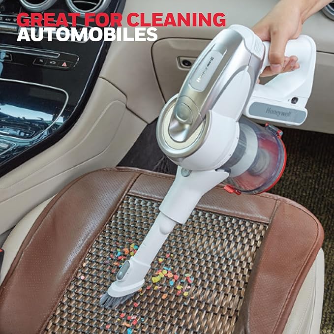 Honeywell VC10 Aeromax Elite Cordless Vacuum Handheld with 8 Tools for Better Easier Cleaning