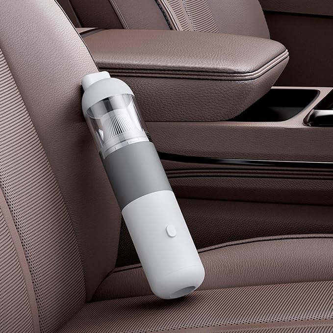 20000PA 120W Cordless Car USB Rechargable Portable Household Dual-Use Rechargeable Wet &amp Dry Handheld for Furniture Upholstery Machine Carpet Steamer Seats Couch Bed Auto