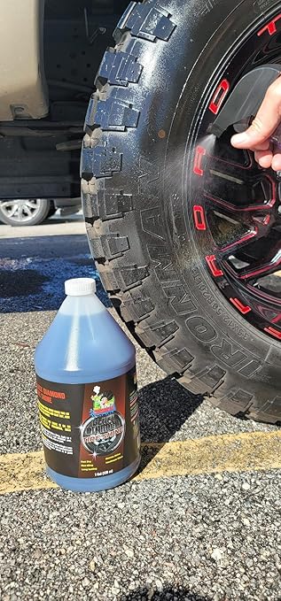 Black Diamond Tire Shine 1 Gallon - Extreme Gloss Long Lasting No Sling Wet Look