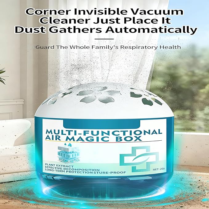 Air Purification Odor Removal Box Multi-functional Natural Collector with Plant-Based Ingredients Safe Indoor Freshener for Home Living Space Easy-to-Use Essence Dispenser Daily Environment Care