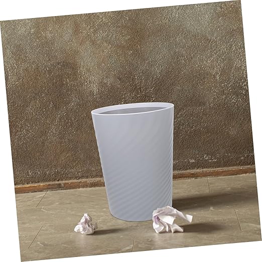 Unomor Large Garbage Can Open Top Wastebasket for Bathroom Office and Bedroom Versatile Trash Container for Home Use Stylish and Easy to Bin