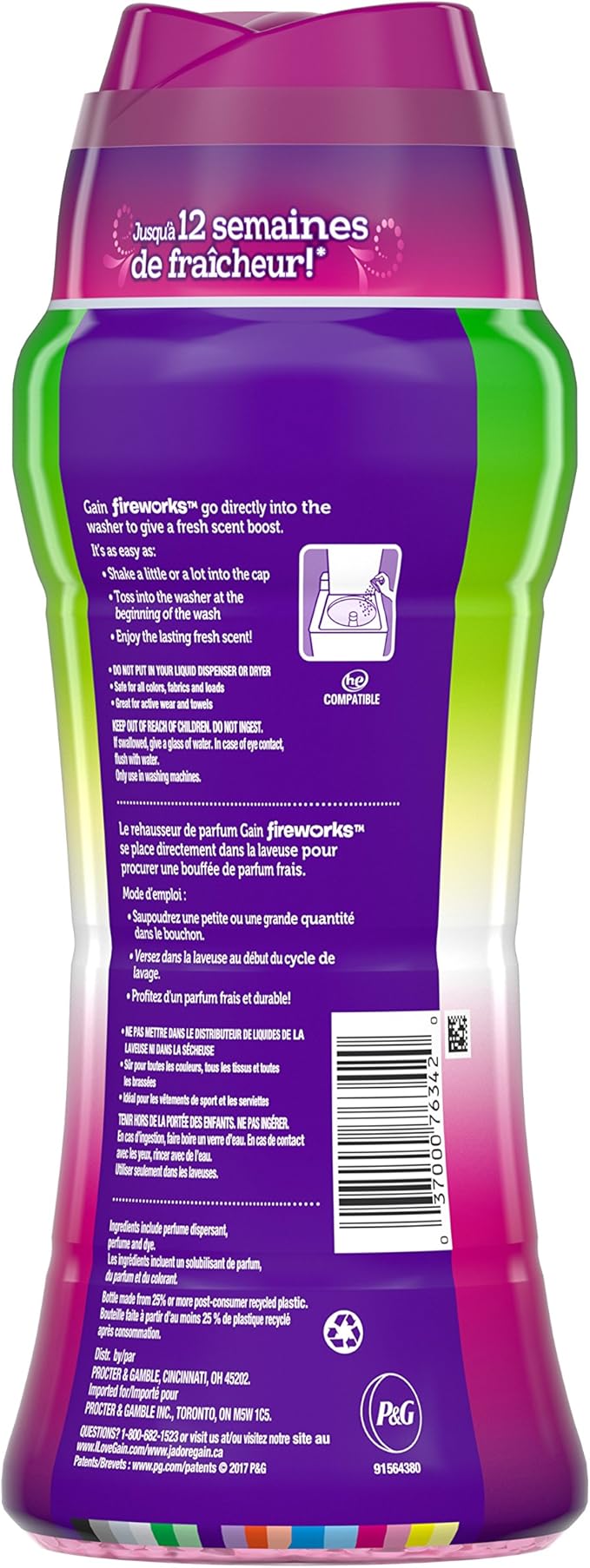 Gain Fireworks in-Wash Scent Booster Beads Moonlight Breeze 14.8 Ounce