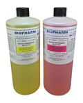 pH Buffer Calibration Solution 2-Pack: pH 4.00 and pH 7.00 — 1 Quart (950 mL) Each — NIST Traceable Reference Standards for All pH Meters — Color Coded
