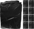 Ciieeo 25pcs Black Thickened Trash Bags 80x100cm 2.5 Mil Plastic Garbage Bags for Bathroom and Bedroom Wastebaskets Unscented Sturdy Liners for Home and Office Use