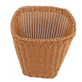 Versatile Woven Basket Rattan Trash Can for Sundries Storage Lightweight Multi Functional Wastebasket for Home Decor Organizing for Kitchen Living Room