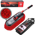 Car Duster Exterior Scratch FreeSoft Car Brush Kit for TruckSUVRV and MotorcycleWax Cotton HairDusters with Extendable HandleDuster for CleaningDust Pollen RemovingNo Lint