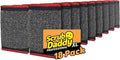 Scrub Daddy Large Steel Scouring Pads - Scour Daddy Steel XL Stainless Steel Dish Scrubber Sponge - Durable Shred-Resistant Scour Pads - Bulk Kitchen Sponges &amp Commercial Cleaning Supplies (18 Co