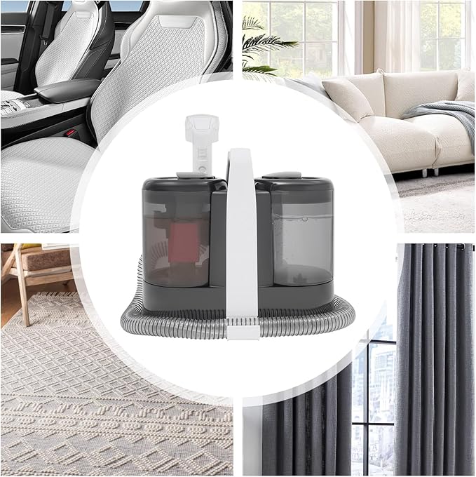 Suction Steamer for Clothes Steamer with Suction for Clothes Steamers for Clothes with Suctions Portable Carpet Cleaner Machine