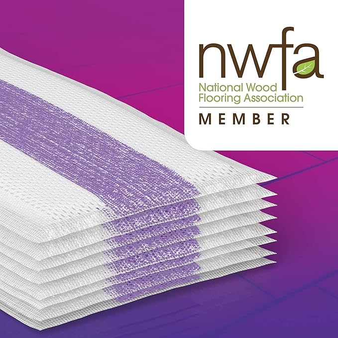 Swiffer WetJet Hardwood Floor Cleaner Spray Mop Pad Refill Multi Surface 12 Count (Packaging May Vary) (Pack of 4)