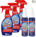 Bundle of OxiClean Max Force Laundry Stain Remover Spray 12 Fl. Oz 3-Pack + OxiClean Max Force Laundry Stain Remover Spray 2 fl oz 2PK