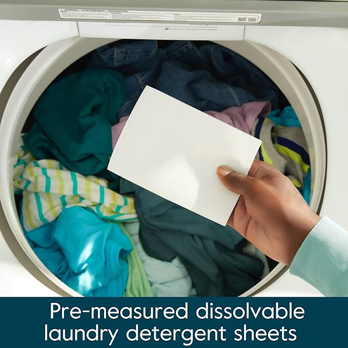 Grove Co. Laundry Detergent Sheets and Laundry Balls Bundle Dissolving Washer Sheets (2 Pack - 64 Loads) Lavender Blossom &amp Thyme 100% Wool Dryer Balls (2 Pack - 6 Balls) Unscented
