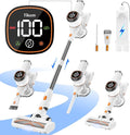 Tikom V500 Cordless Vacuum Cleaner for Home 40000Pa/450W Stick Vacuum with LED Touch Screen Charging Wall Dock Anti-Tangle Lightweight Handheld Vacuum for Pet Hair Hard Floor Carpet