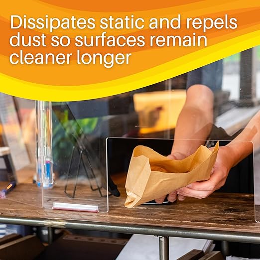 Diversey 03970. Lite Touch CRT &amp Plexiglas Cleaner Dissipates Static Charge &amp Repels Dust on Glass Screens &amp Displays Ready-to-Use Spray 32-Ounce (Pack of 12)