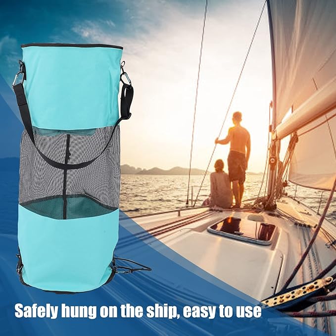 Portable Mesh Trash Bags Boat Trash Bag Boat Trash Bags Container Reusable Water Proof Boat Trash Bag for Boat Garbage Storage