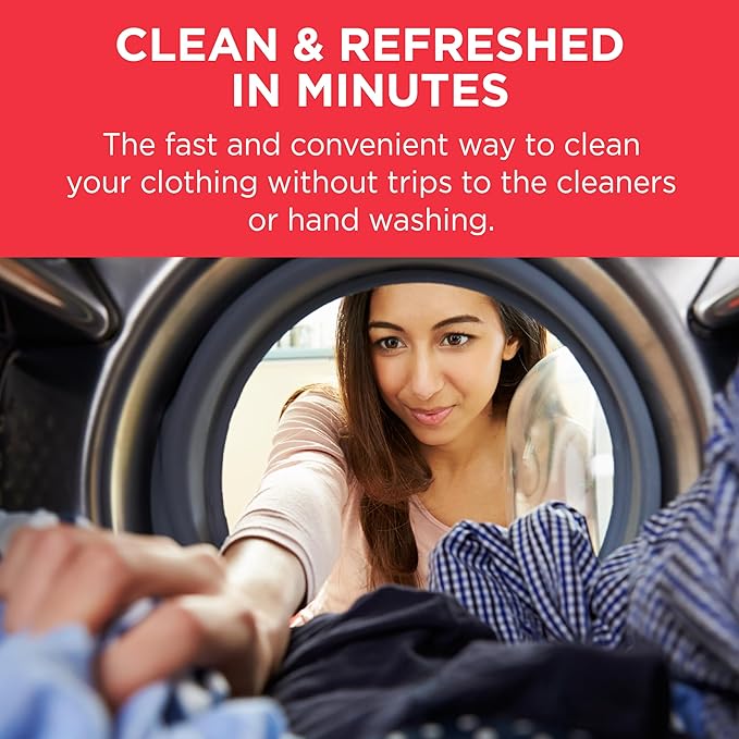 dryel At-Home Dry Cleaner Kit New and Improved Formula with Rapid Refresh Technology Gentle Laundry Care for Special Fabrics and Dry-Clean-Only Clothes 5 Loads