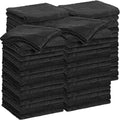 Shimeyao 30 Pcs 16 x 16 Inch Edgeless Microfiber Plush Towels for Cars Detailing Drying Wash Polishing Absorbent Cleaning Cloths 500 GSM(16 x 16 Inch Black 30 Pcs)