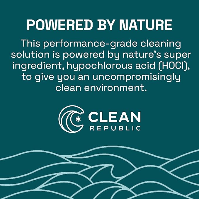 Clean Republic All-Purpose Cleaner Daily Use Cleaning Spray for Kitchens Bathrooms and More 32 Fluid Ounce Bottle 2-Pack