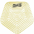Genuine Joe Urinal Screen Citrus Scent for 30 Days Yellow 10 Count