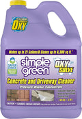 Simple Green Oxy Solve Concrete and Driveway Pressure Washer Cleaner Purple Unscented 128 Fl.Oz