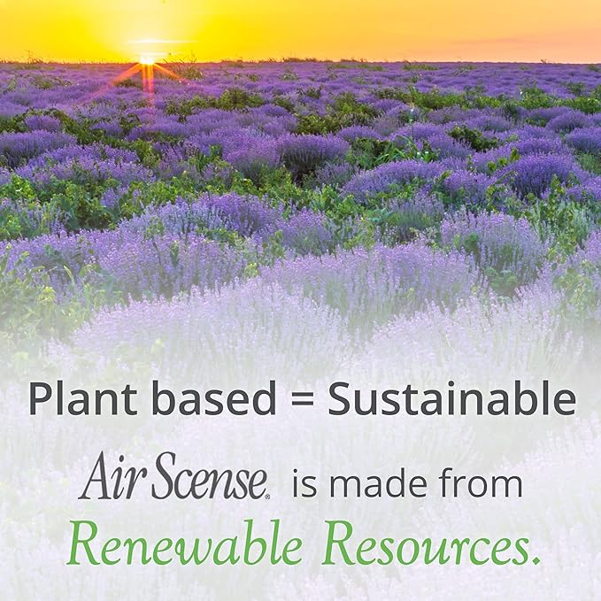 Air Scense Essential Oil Air Freshener - Lavender Scent - Non-Aerosol - 7 fl oz | Refreshing Long-Lasting Scent | Eco-Friendly | Exceptional Value| Single Can